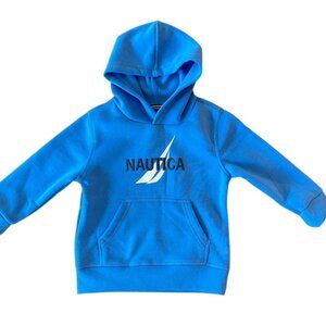 NAUTICA boy blue hoodie with pocket Size 3T